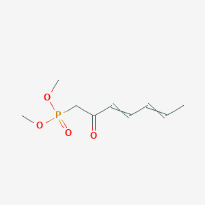 Dimethyl (2-oxohepta-3,5-dien-1-yl)phosphonate