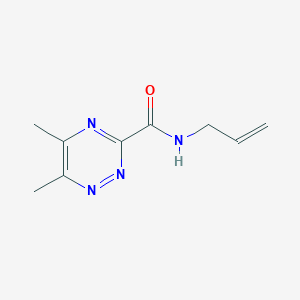 1,2,4-Triazine-3-carboxamide, 5,6-dimethyl-N-2-propenyl-