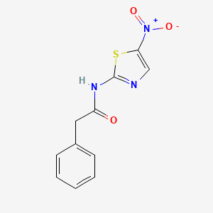 N-(5-Nitro-1,3-thiazol-2-YL)-2-phenyl-acetamide