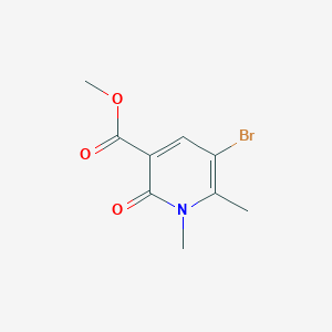 molecular formula C9H10BrNO3 B1435213 5-溴-1,6-二甲基-2-氧代-1,2-二氢吡啶-3-羧酸甲酯 CAS No. 1960432-49-8