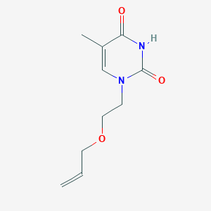 5-Methyl-1-{2-[(prop-2-en-1-yl)oxy]ethyl}pyrimidine-2,4(1H,3H)-dione