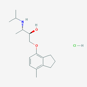 molecular formula C17H28ClNO2 B143522 ICI 118,551 盐酸盐 CAS No. 72795-04-1
