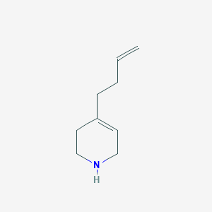 4-(But-3-EN-1-YL)-1,2,3,6-tetrahydropyridine