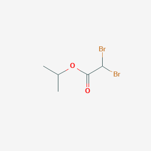 Acetic acid, dibromo, 1-methylethyl ester