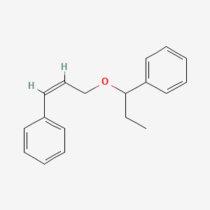 1-[(Z)-3-phenylprop-2-enoxy]propylbenzene