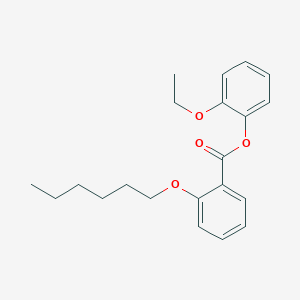 2-Ethoxyphenyl 2-(hexyloxy)benzoate