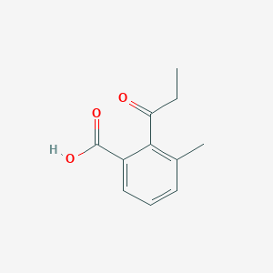 3-Methyl-2-propionyl-benzoic acid