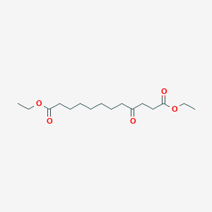 Diethyl 4-oxododecanedioate