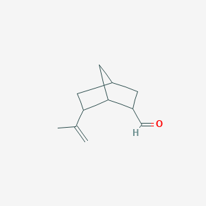 6-(Prop-1-en-2-yl)bicyclo[2.2.1]heptane-2-carbaldehyde