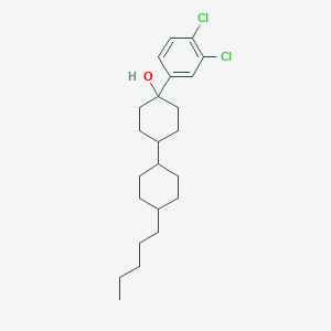 1-(3,4-Dichlorophenyl)-4-(4-pentylcyclohexyl)cyclohexan-1-ol