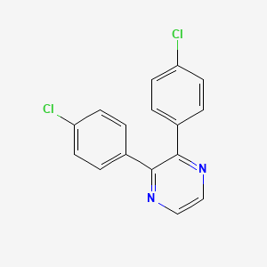 2,3-Bis(4-chlorophenyl)pyrazine