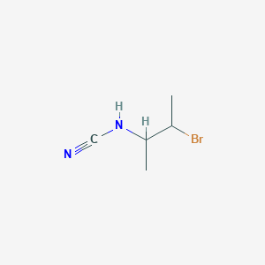 (3-Bromobutan-2-yl)cyanamide