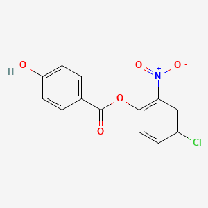 4-Chloro-2-nitrophenyl 4-hydroxybenzoate