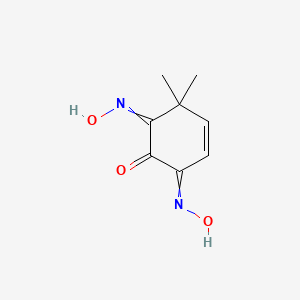 2,6-Bis(hydroxyimino)-5,5-dimethylcyclohex-3-en-1-one