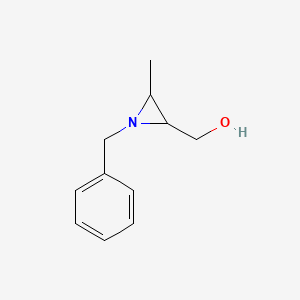 2-Aziridinemethanol, 3-methyl-1-(phenylmethyl)-