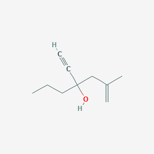 4-Ethynyl-2-methylhept-1-en-4-ol