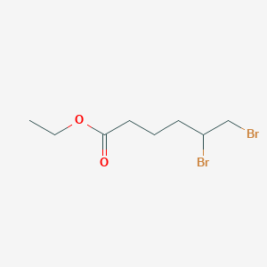 Ethyl 5,6-dibromohexanoate