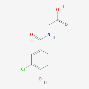 N-(3-Chloro-4-hydroxybenzoyl)glycine