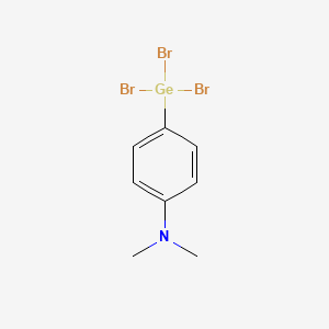 molecular formula C8H10Br3GeN B14352641 N,N-Dimethyl-4-(tribromogermyl)aniline CAS No. 95601-27-7