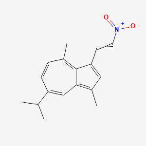 1,4-Dimethyl-3-(2-nitroethenyl)-7-(propan-2-yl)azulene