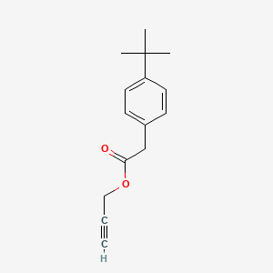 molecular formula C15H18O2 B14352655 Prop-2-yn-1-yl (4-tert-butylphenyl)acetate CAS No. 90705-96-7