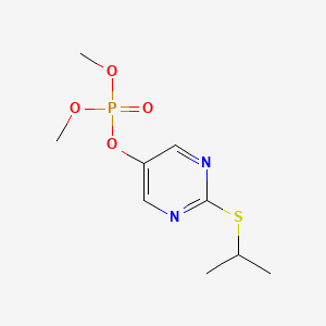 Dimethyl 2-[(propan-2-yl)sulfanyl]pyrimidin-5-yl phosphate