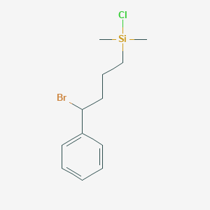 (4-Bromo-4-phenylbutyl)(chloro)dimethylsilane