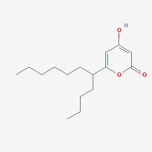 4-Hydroxy-6-((1-butyl)heptyl)-2H-pyran-2-one