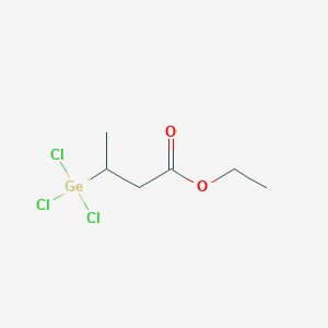 Ethyl 3-(trichlorogermyl)butanoate