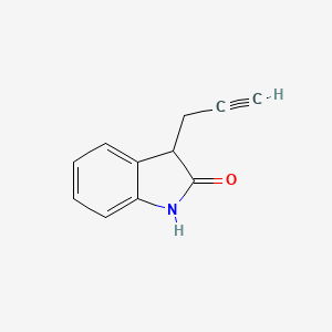 3-(Prop-2-yn-1-yl)-1,3-dihydro-2H-indol-2-one