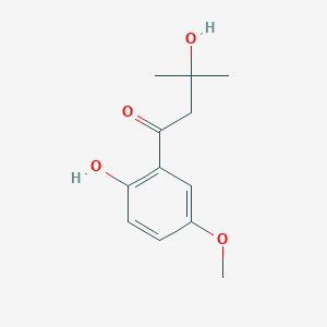 3-Hydroxy-1-(2-hydroxy-5-methoxyphenyl)-3-methylbutan-1-one