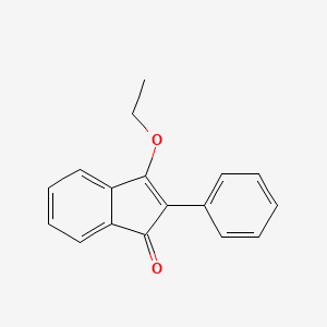 3-Ethoxy-2-phenyl-1H-inden-1-one