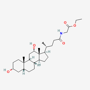 molecular formula C28H47NO5 B1435308 乙酸糖基脱氧胆酸 CAS No. 70779-06-5
