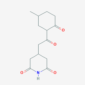 Glutarimide, 3-[2-(5-methyl-2-oxocyclohexyl)-2-oxoethyl]-