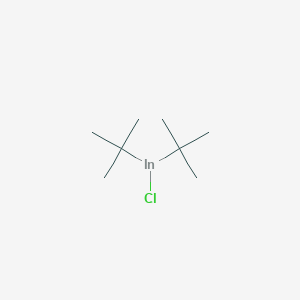 Indium, chlorobis(1,1-dimethylethyl)-