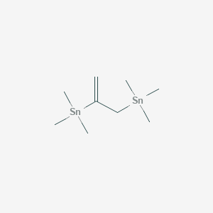 Stannane, (1-methylene-1,2-ethanediyl)bis[trimethyl-