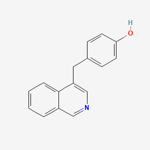 4-[(Isoquinolin-4-yl)methyl]phenol