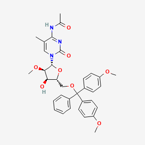 B1435329 5'-O-DMT-N4-Acetyl-2'-O-methyl-5-methyl-cytidine CAS No. 869355-20-4