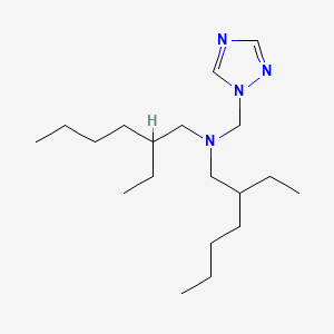 1H-1,2,4-Triazole-1-methanamine, N,N-bis(2-ethylhexyl)-