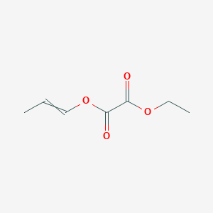 Ethyl prop-1-en-1-yl ethanedioate