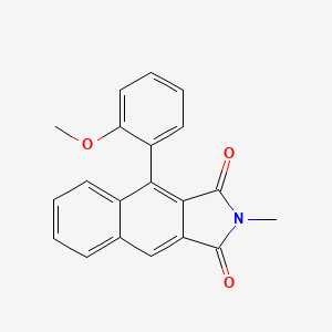 4-(2-Methoxyphenyl)-2-methyl-1H-benzo[f]isoindole-1,3(2H)-dione