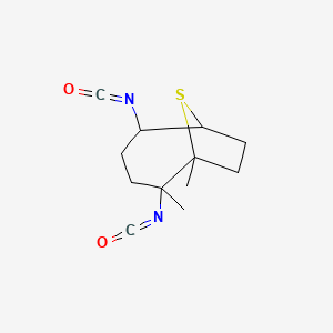 2,5-Diisocyanato-1,2-dimethyl-9-thiabicyclo[4.2.1]nonane