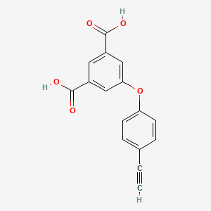 5-(4-Ethynylphenoxy)benzene-1,3-dicarboxylic acid