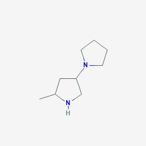 2-Methyl-4-(pyrrolidin-1-yl)pyrrolidine
