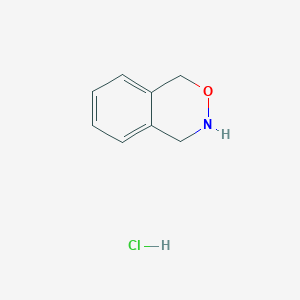 molecular formula C8H10ClNO B1435417 盐酸 3,4-二氢-1H-2,3-苯并恶嗪 CAS No. 14758-58-8