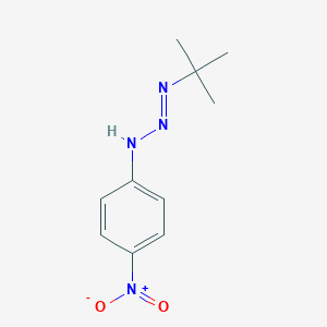 (1E)-1-tert-Butyl-3-(4-nitrophenyl)triaz-1-ene