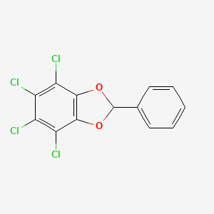 1,3-Benzodioxole, 4,5,6,7-tetrachloro-2-phenyl-