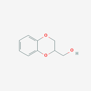molecular formula C9H10O3 B143543 2-Hydroxymethyl-1,4-benzodioxane CAS No. 3663-82-9