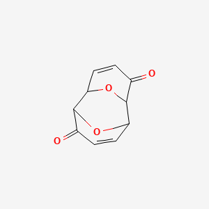 11,12-Dioxatricyclo[5.3.1.1~2,6~]dodeca-4,9-diene-3,8-dione