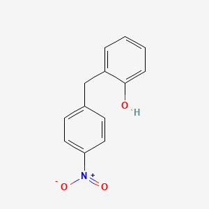 2-[(4-Nitrophenyl)methyl]phenol